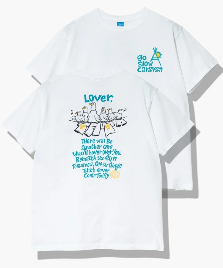 go slow caravan(ゴースローキャラバン) |【GSC別注】GOOD ON/グッドオン 3 BIRD S/S TEE EX (MENS)
