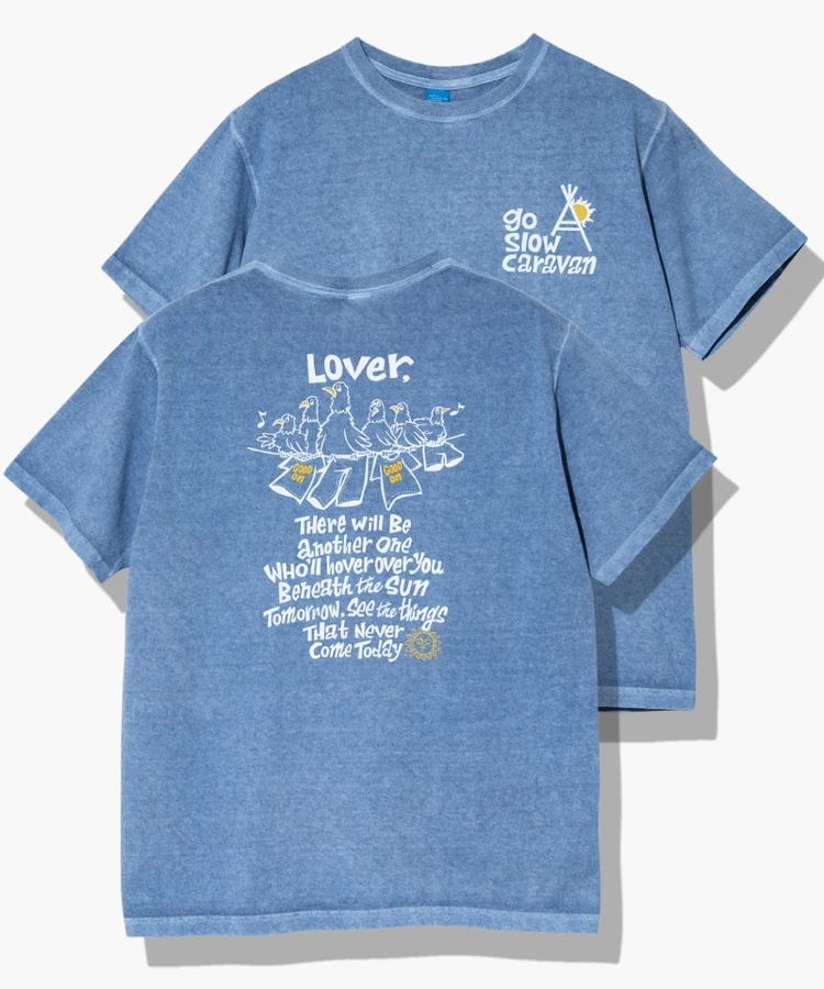 go slow caravan(ゴースローキャラバン) |【GSC別注】GOOD ON/グッドオン 3 BIRD S/S TEE EX (MENS)