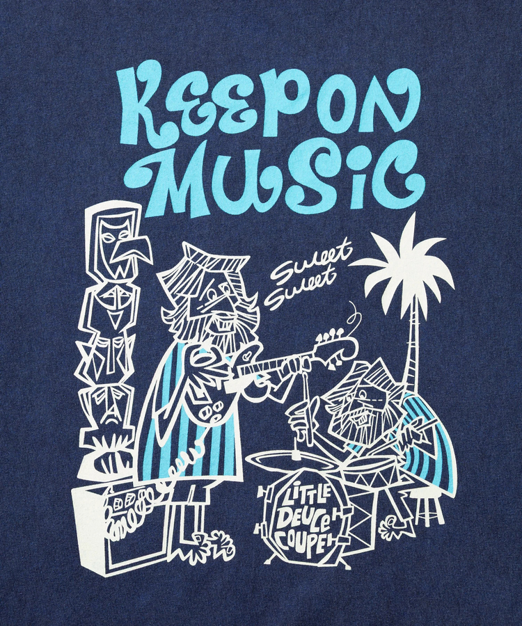 go slow caravan(ゴースローキャラバン) |GOOD ON/グッドオン KEEP ON MUSIC S/S TEE (MENS)