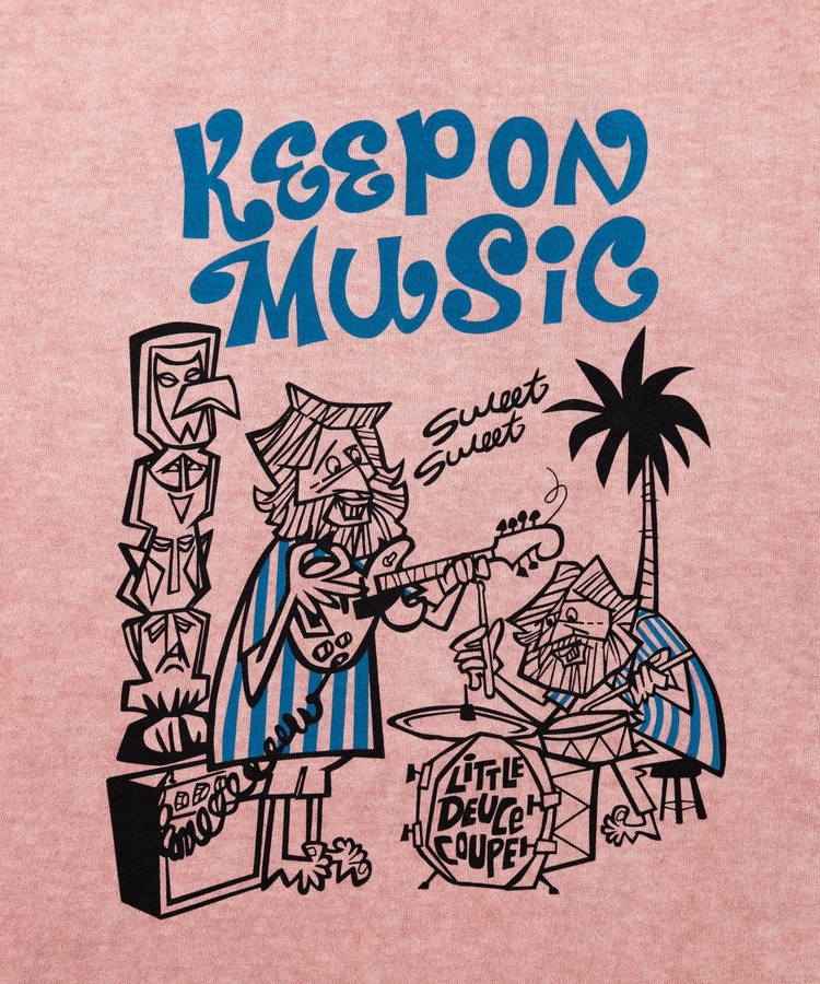 go slow caravan(ゴースローキャラバン) |GOOD ON/グッドオン KEEP ON MUSIC S/S TEE (MENS)