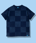 go slow caravan(ゴースローキャラバン) |GOOD ON/グッドオン INDIGO PATCH WORK TEE (MENS)