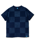 go slow caravan(ゴースローキャラバン) |GOOD ON/グッドオン INDIGO PATCH WORK TEE (MENS)