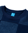 go slow caravan(ゴースローキャラバン) |GOOD ON/グッドオン INDIGO PATCH WORK TEE (MENS)