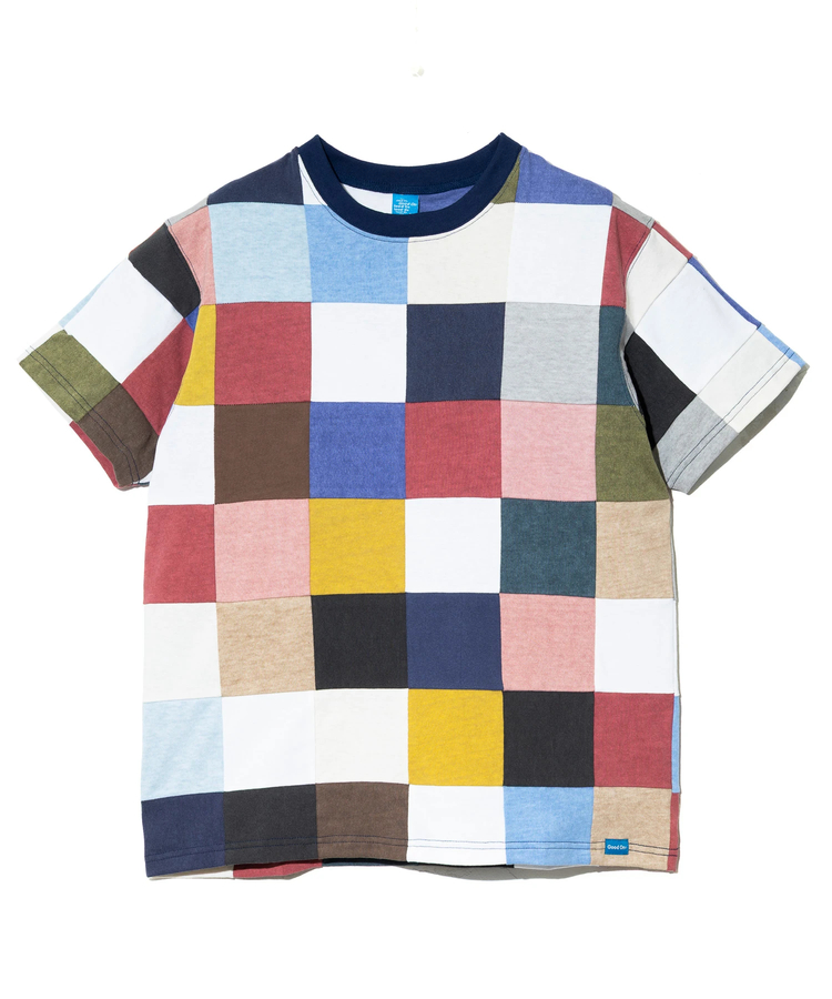go slow caravan(ゴースローキャラバン) |GOOD ON/グッドオン PATCH WORK S/S TEE (MENS)