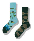 go slow caravan(ゴースローキャラバン) |Many mornings/メニーモーニングス Regular Socks-2 (MENS/WOMENS)