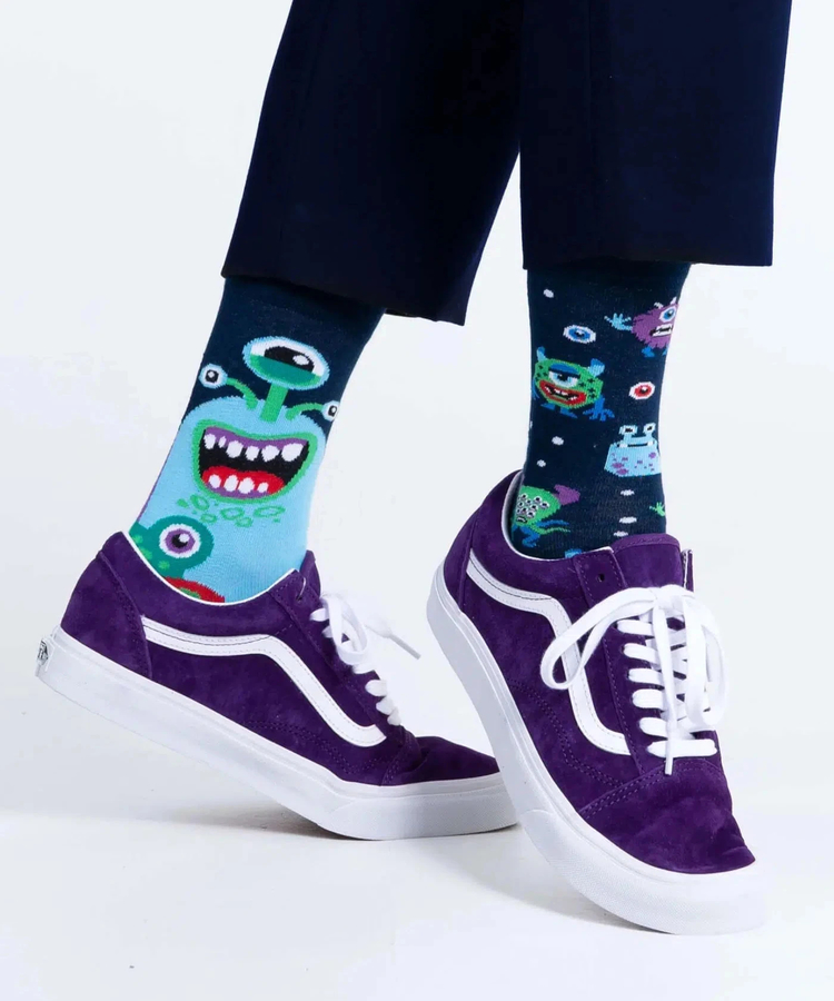 go slow caravan(ゴースローキャラバン) |Many mornings/メニーモーニングス Regular Socks-2 (MENS/WOMENS)