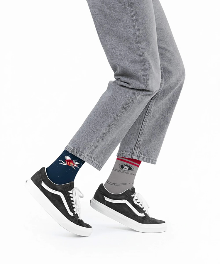 go slow caravan(ゴースローキャラバン) |Many mornings/メニーモーニングス Regular Socks-2 (MENS/WOMENS)