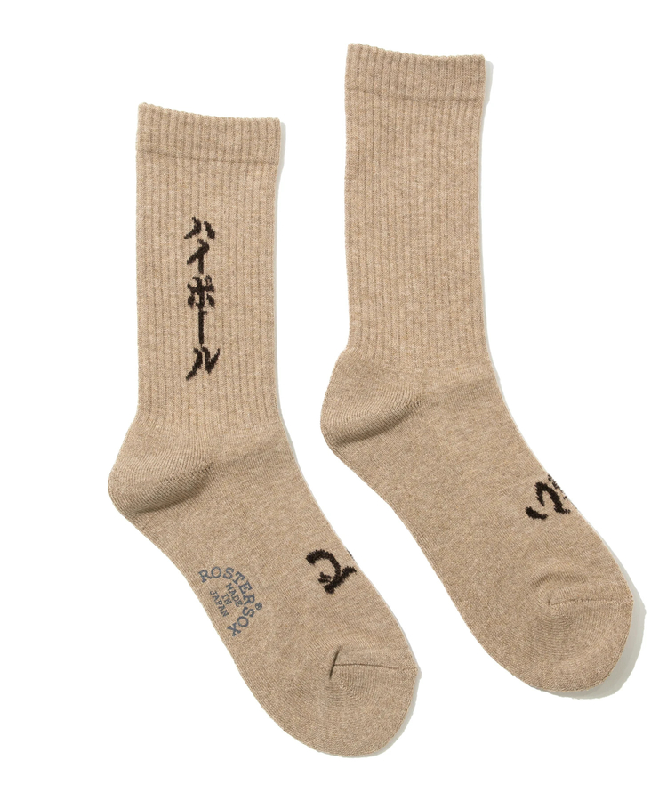 go slow caravan(ゴースローキャラバン) |ROSTER SOX/ロスターソックス HIGHBALL (MENS/WOMENS)