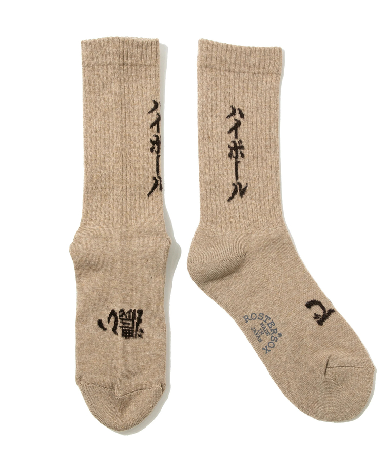 go slow caravan(ゴースローキャラバン) |ROSTER SOX/ロスターソックス HIGHBALL (MENS/WOMENS)