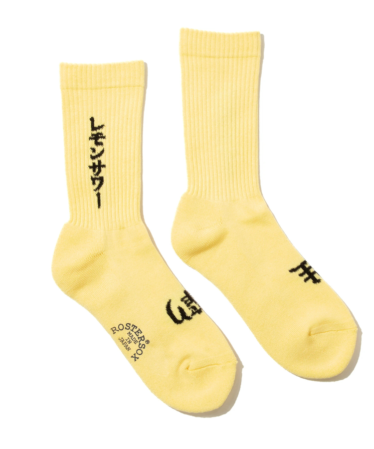 go slow caravan(ゴースローキャラバン) |ROSTER SOX/ロスターソックス LEMON (MENS/WOMENS)
