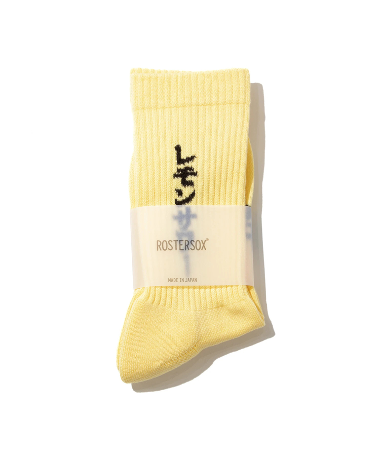 go slow caravan(ゴースローキャラバン) |ROSTER SOX/ロスターソックス LEMON (MENS/WOMENS)