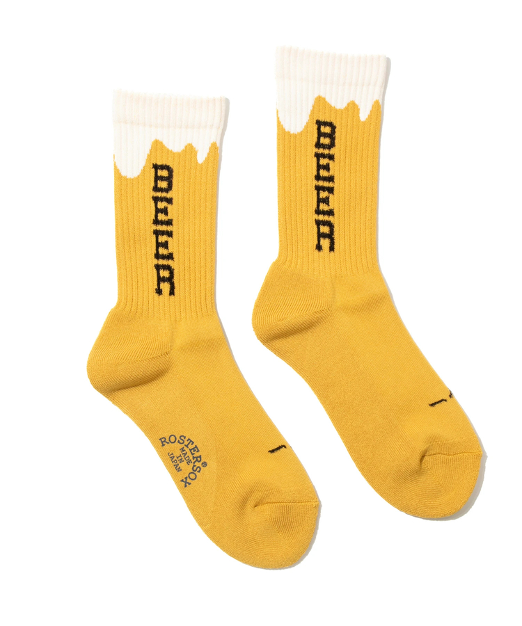 go slow caravan(ゴースローキャラバン) |ROSTER SOX/ロスターソックス BEER (MENS/WOMENS)