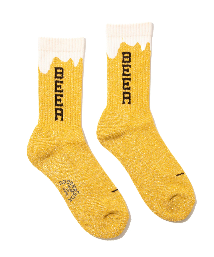 go slow caravan(ゴースローキャラバン) |ROSTER SOX/ロスターソックス BEER (MENS/WOMENS)