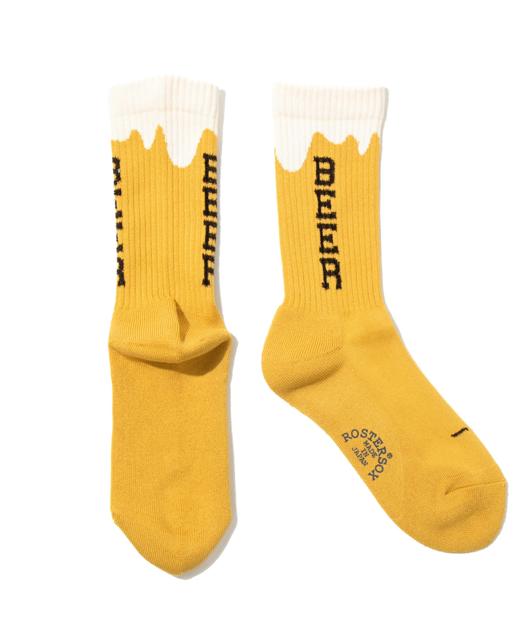 go slow caravan(ゴースローキャラバン) |ROSTER SOX/ロスターソックス BEER (MENS/WOMENS)