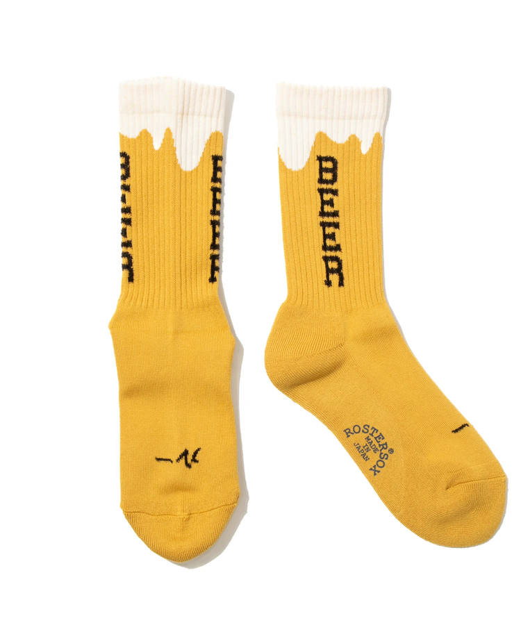 go slow caravan(ゴースローキャラバン) |ROSTER SOX/ロスターソックス BEER (MENS/WOMENS)