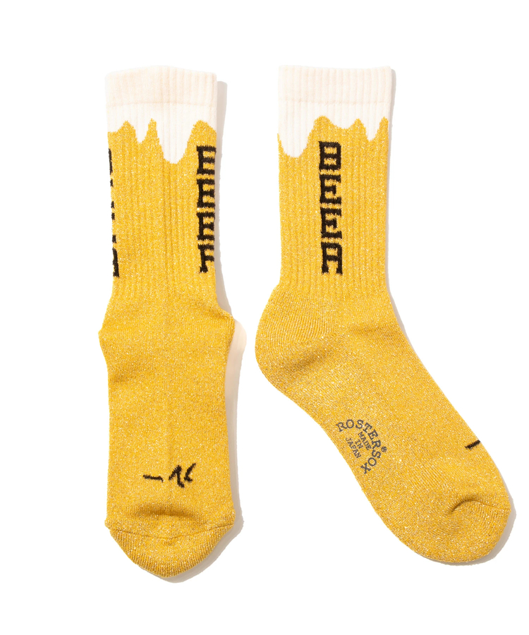 go slow caravan(ゴースローキャラバン) |ROSTER SOX/ロスターソックス BEER (MENS/WOMENS)
