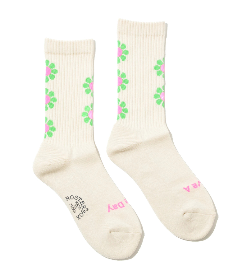 go slow caravan(ゴースローキャラバン) |ROSTER SOX/ロスターソックス PEACE (MENS/WOMENS)
