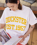 go slow caravan(ゴースローキャラバン) |DUCKSTER/ダックスター RUSSELL ATHLETIC 別注TEE《カレッジビッグロゴ》 (MENS)