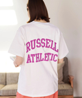 go slow caravan(ゴースローキャラバン) |DUCKSTER/ダックスター RUSSELL ATHLETIC 別注TEE《カレッジビッグロゴ》 (MENS)