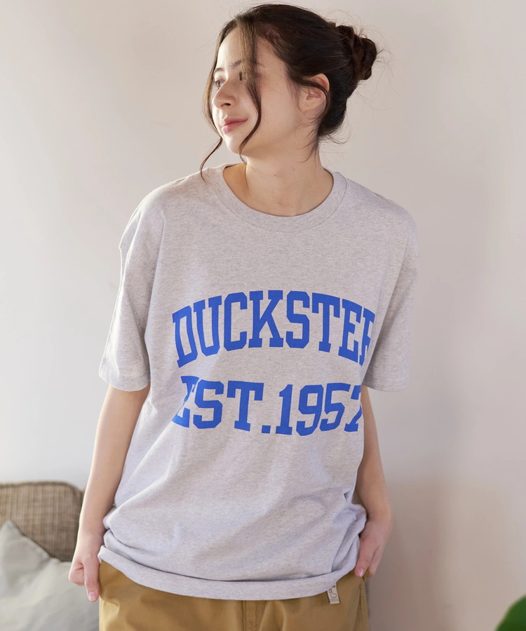 go slow caravan(ゴースローキャラバン) |DUCKSTER/ダックスター RUSSELL ATHLETIC 別注TEE《カレッジビッグロゴ》 (MENS)