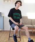 go slow caravan(ゴースローキャラバン) |DUCKSTER/ダックスター RUSSELL ATHLETIC 別注TEE《カレッジビッグロゴ》 (MENS)