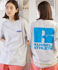 go slow caravan(ゴースローキャラバン) |DUCKSTER/ダックスター RUSSELL ATHLETIC 別注TEE《Rロゴ》 (MENS)