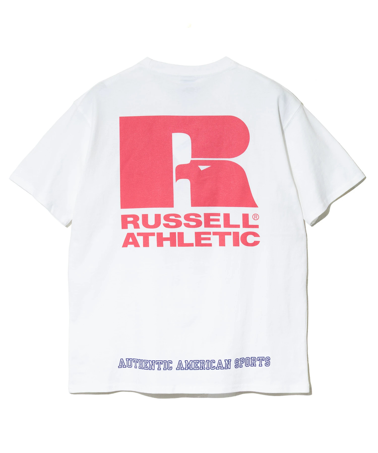 go slow caravan(ゴースローキャラバン) |DUCKSTER/ダックスター RUSSELL ATHLETIC 別注TEE《Rロゴ》 (MENS)