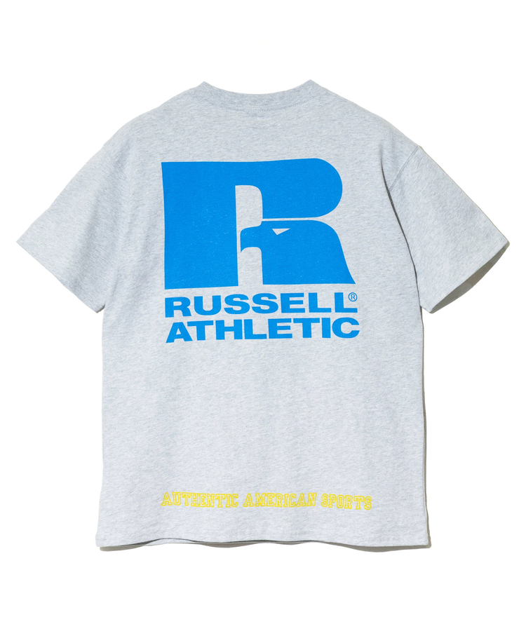 go slow caravan(ゴースローキャラバン) |DUCKSTER/ダックスター RUSSELL ATHLETIC 別注TEE《Rロゴ》 (MENS)