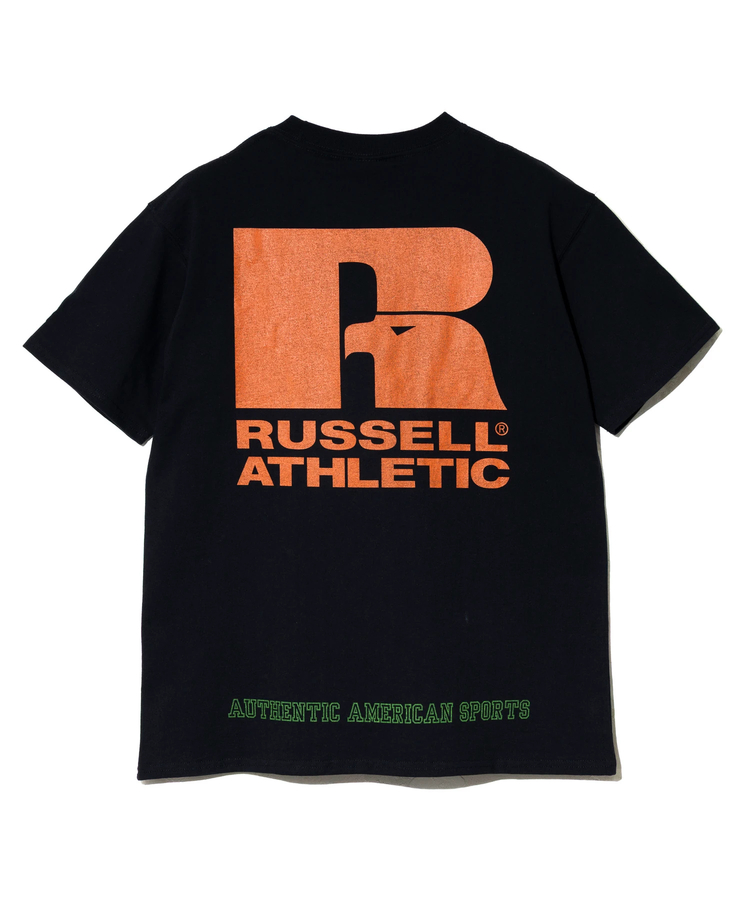 go slow caravan(ゴースローキャラバン) |DUCKSTER/ダックスター RUSSELL ATHLETIC 別注TEE《Rロゴ》 (MENS)