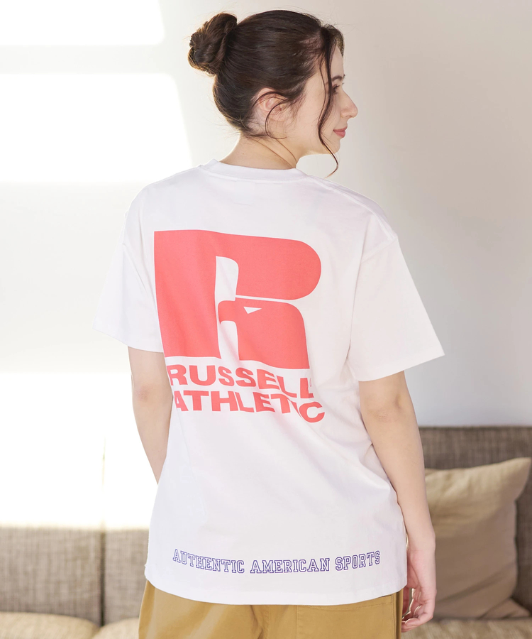 go slow caravan(ゴースローキャラバン) |DUCKSTER/ダックスター RUSSELL ATHLETIC 別注TEE《Rロゴ》 (MENS)