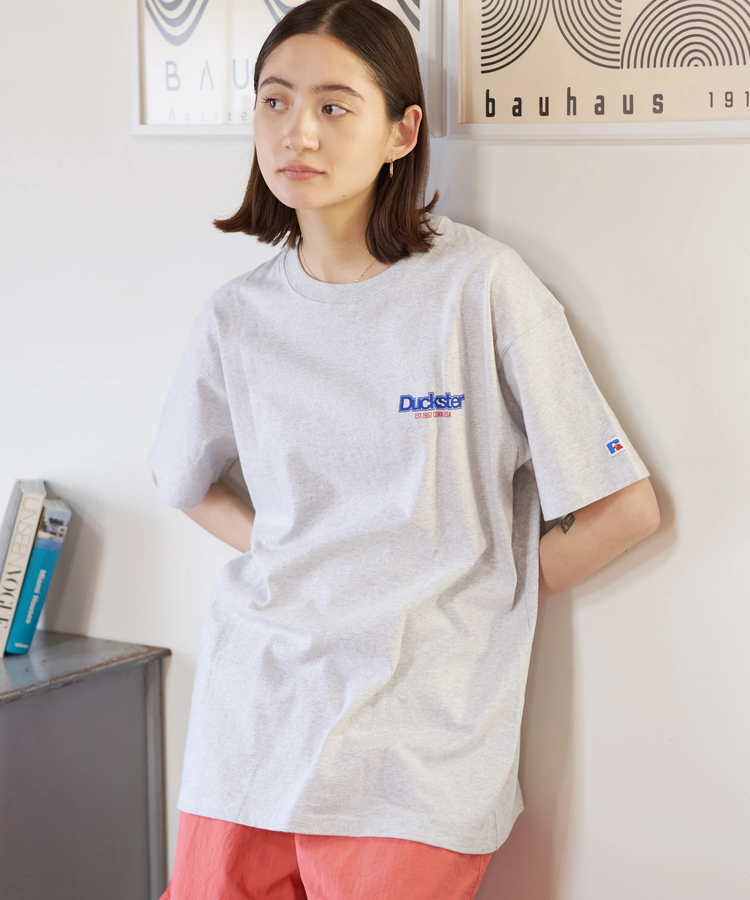 go slow caravan(ゴースローキャラバン) |DUCKSTER/ダックスター RUSSELL ATHLETIC 別注TEE《Rロゴ》 (MENS)