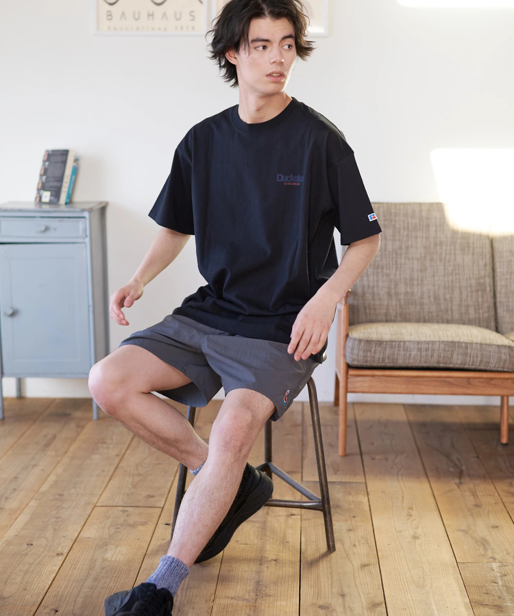 go slow caravan(ゴースローキャラバン) |DUCKSTER/ダックスター RUSSELL ATHLETIC 別注TEE《Rロゴ》 (MENS)