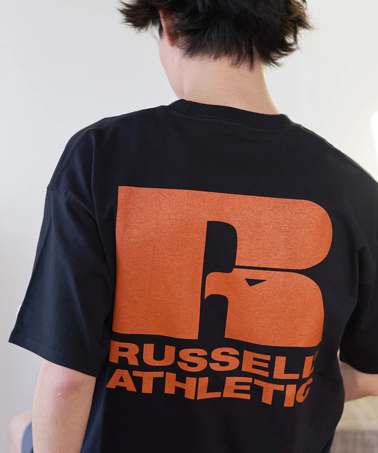 go slow caravan(ゴースローキャラバン) |DUCKSTER/ダックスター RUSSELL ATHLETIC 別注TEE《Rロゴ》 (MENS)
