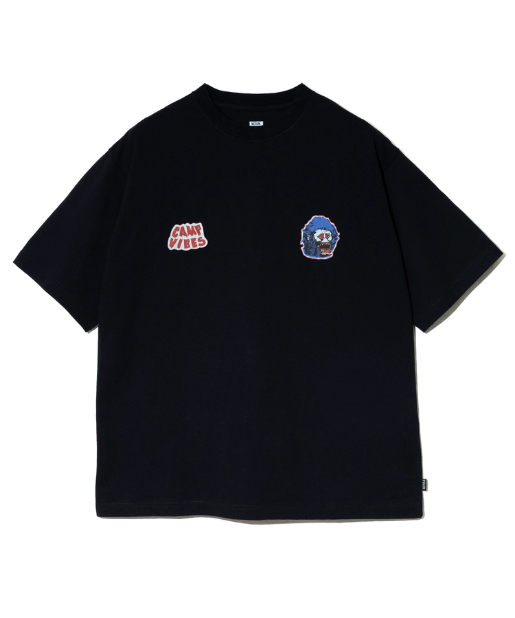 go slow caravan(ゴースローキャラバン) |POLeR/ポーラー MAN WOLF RELAX FIT TEE (MENS)