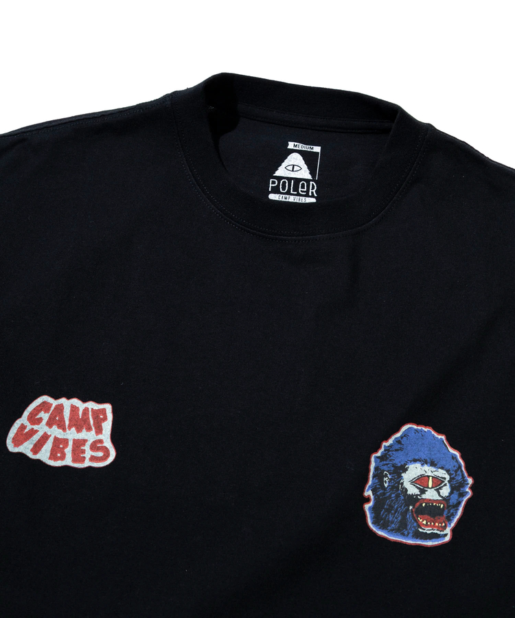 go slow caravan(ゴースローキャラバン) |POLeR/ポーラー MAN WOLF RELAX FIT TEE (MENS)