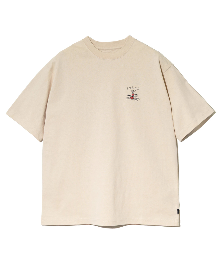 go slow caravan(ゴースローキャラバン) |POLeR/ポーラー HORSE RELAX FIT TEE (MENS)