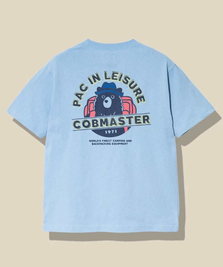 go slow caravan(ゴースローキャラバン) |COBMASTER/コブマスター 吸水速乾天竺  ベーシックポケットTEE《ベアーフェイス》(MENS)