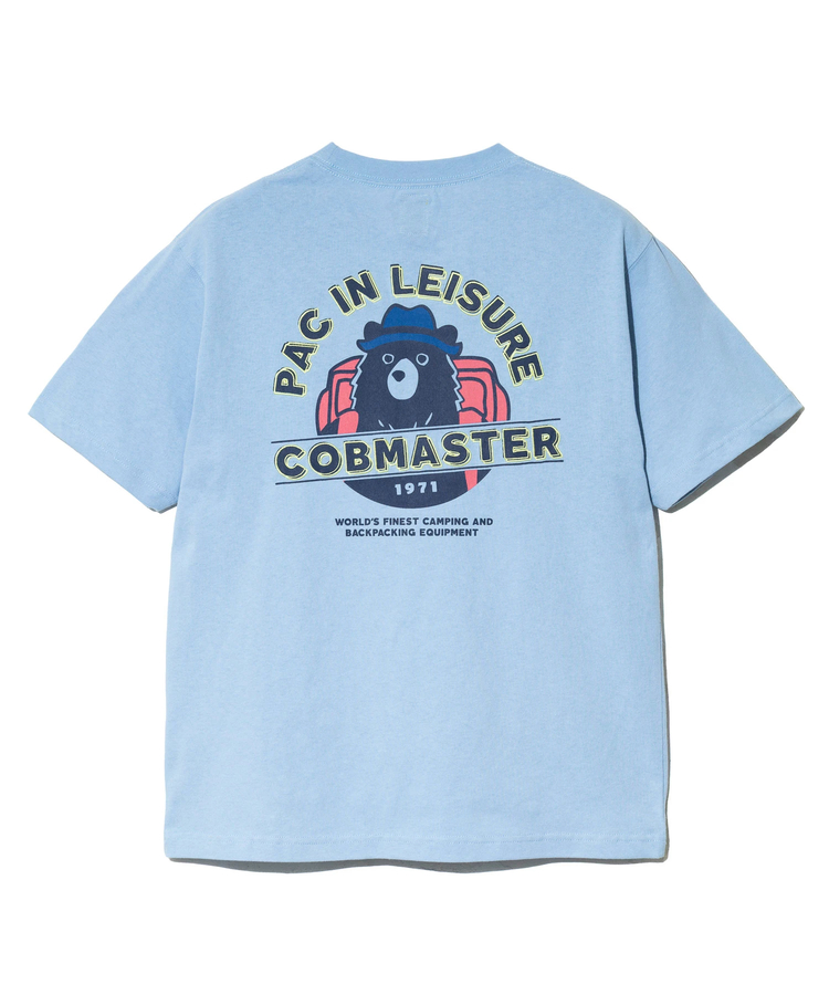 go slow caravan(ゴースローキャラバン) |COBMASTER/コブマスター 吸水速乾天竺  ベーシックポケットTEE《ベアーフェイス》(MENS)