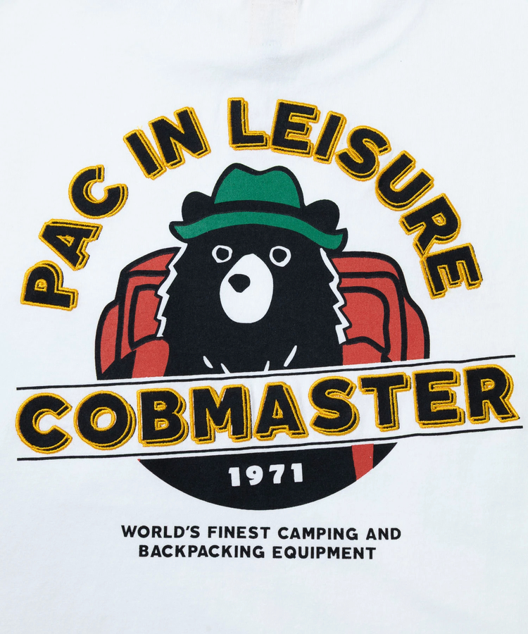 go slow caravan(ゴースローキャラバン) |COBMASTER/コブマスター 吸水速乾天竺  ベーシックポケットTEE《ベアーフェイス》(MENS)