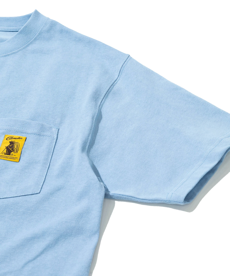 go slow caravan(ゴースローキャラバン) |COBMASTER/コブマスター 吸水速乾天竺  ベーシックポケットTEE《ベアーフェイス》(MENS)