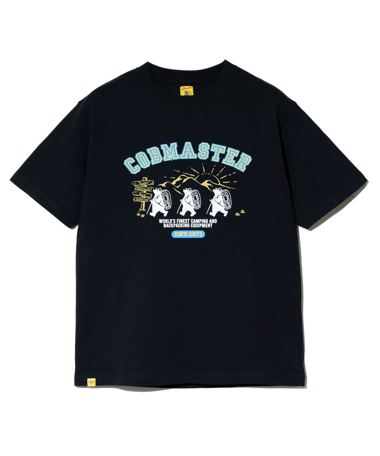 go slow caravan(ゴースローキャラバン) |COBMASTER/コブマスター 吸水速乾天竺  ベーシックTEE《ハイキングベアー》(MENS)