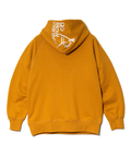 go slow caravan(ゴースローキャラバン) |空紡糸裏毛 フードLOGO刺繍プルパーカー (MENS)