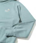 go slow caravan(ゴースローキャラバン) |空紡糸裏毛 フードLOGO刺繍プルパーカー (MENS)