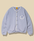 go slow caravan(ゴースローキャラバン) |空紡糸裏毛 ゆったりカーディガン (MENS)