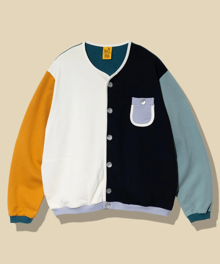 go slow caravan(ゴースローキャラバン) |空紡糸裏毛 CRAZYゆったりカーディガン (MENS/WOMENS)