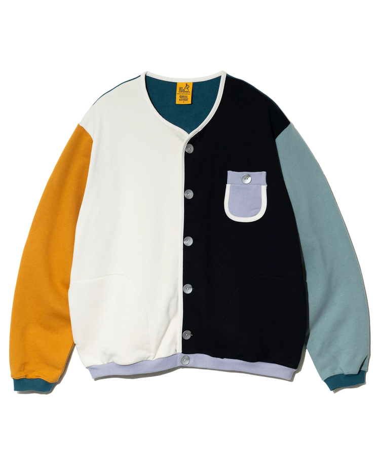 go slow caravan(ゴースローキャラバン) |空紡糸裏毛 CRAZYゆったりカーディガン (MENS/WOMENS)