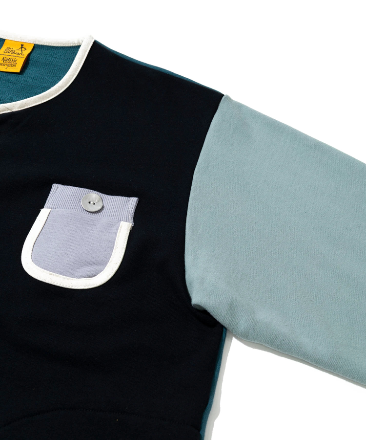 go slow caravan(ゴースローキャラバン) |空紡糸裏毛 CRAZYゆったりカーディガン (MENS/WOMENS)
