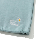 go slow caravan(ゴースローキャラバン) |空紡糸裏毛 スキレットピザクマ ヘムスピンドルクルースウェット (MENS/WOMENS)