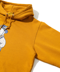go slow caravan(ゴースローキャラバン) |空紡糸裏毛 スキレットピザ猫 ヘムスピンドルフーディー (MENS/WOMENS)