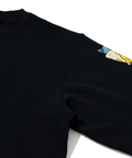 go slow caravan(ゴースローキャラバン) |空紡糸裏毛 猫と麦酒 ヘムスピンドルクルースウェット (MENS/WOMENS)